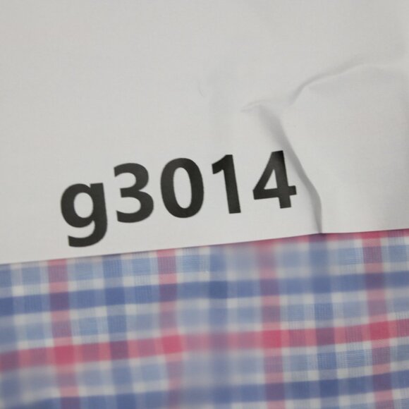 BOSS Hugo Boss Dress Shirt Mens 16 1/2, 32/33 Pink/Blue Sharp Fit L/S Button - Picture 14 of 14